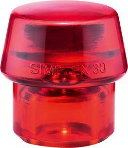 Schonhammerkopf SIMPLEX Plastik 50mm HALDER - Artikel: 4030618301073