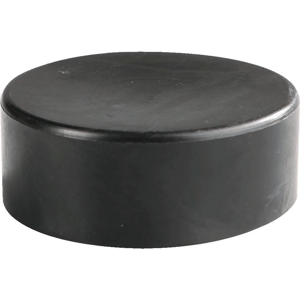 Ersatzkappe für Rohrpfosten, schwarz, Kunststoff, Ø 60mm