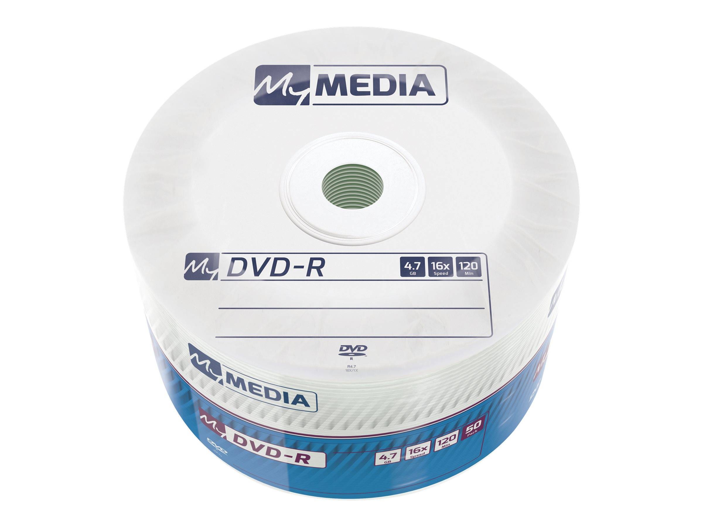 VERBATIM - MyMedia - 50 x DVD-R - 4.7 GB (120 Min.) 16x