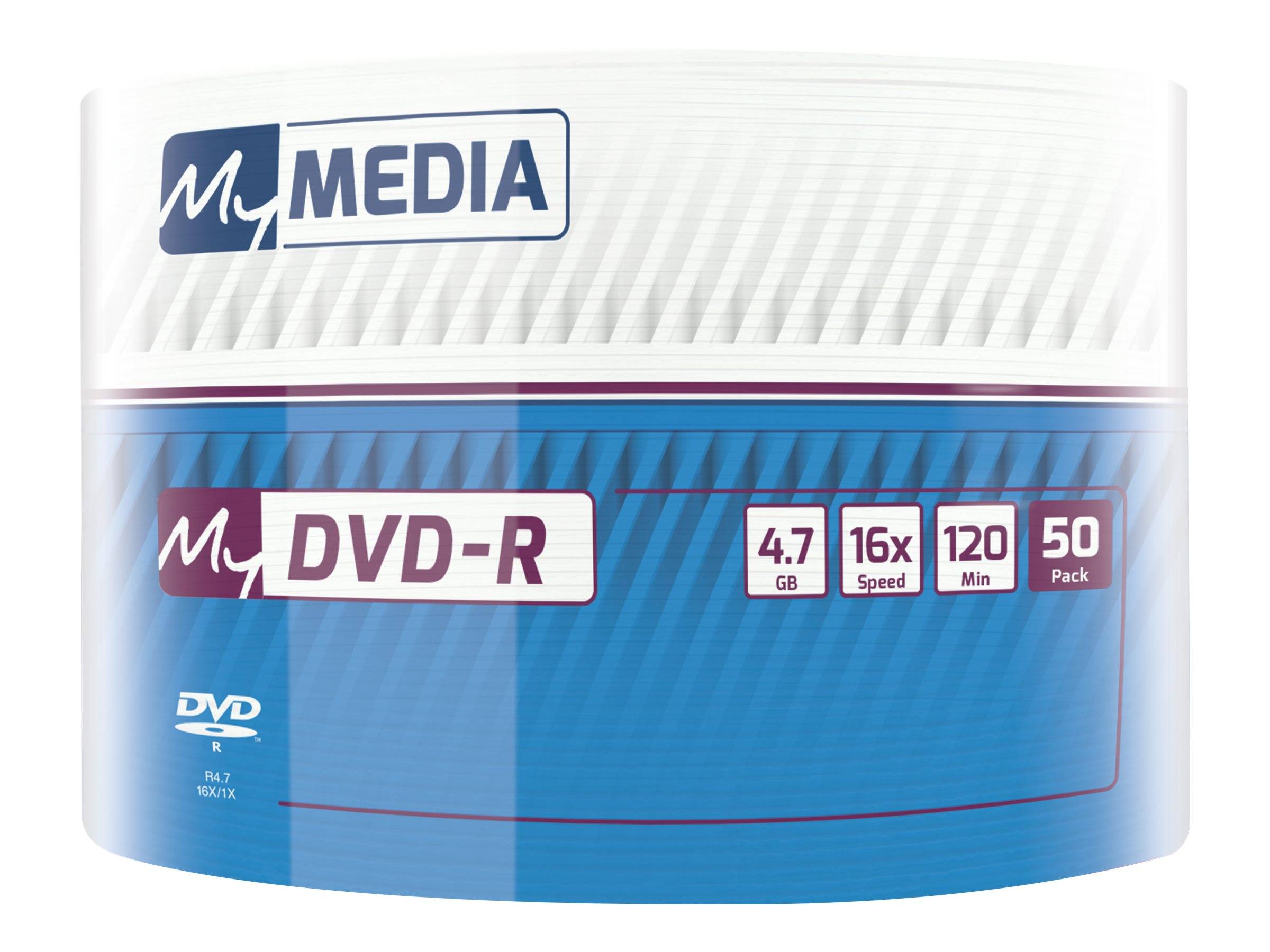 VERBATIM - MyMedia - 50 x DVD-R - 4.7 GB (120 Min.) 16x