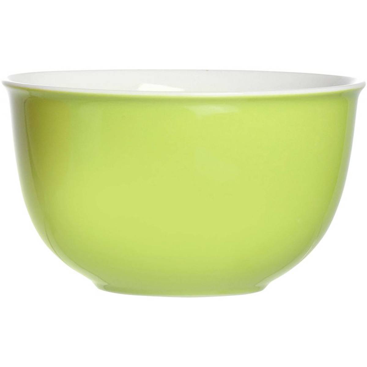 Müslischale DOPPIO Apfelgrün H 8cm Dm 14cm