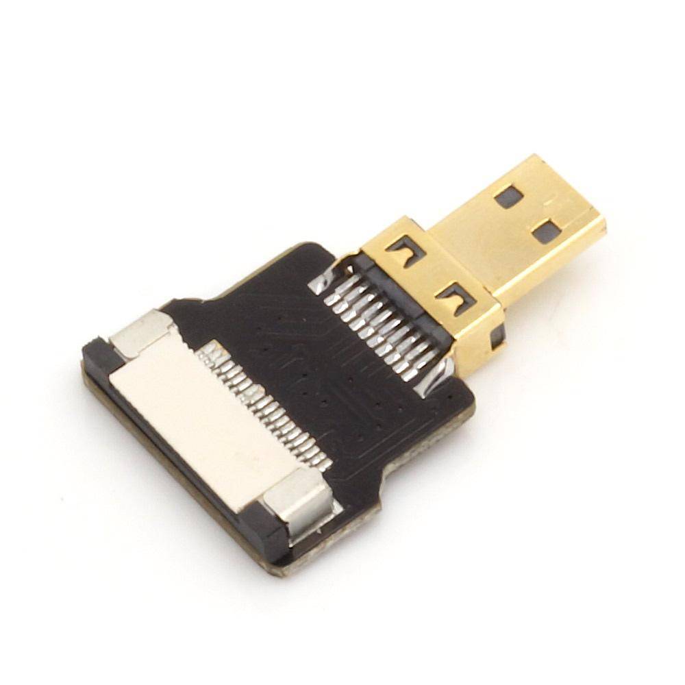 Adapter für DIY HDMI Kabel - Anschluss: Micro Typ D Stecker - Ausführung: gerade