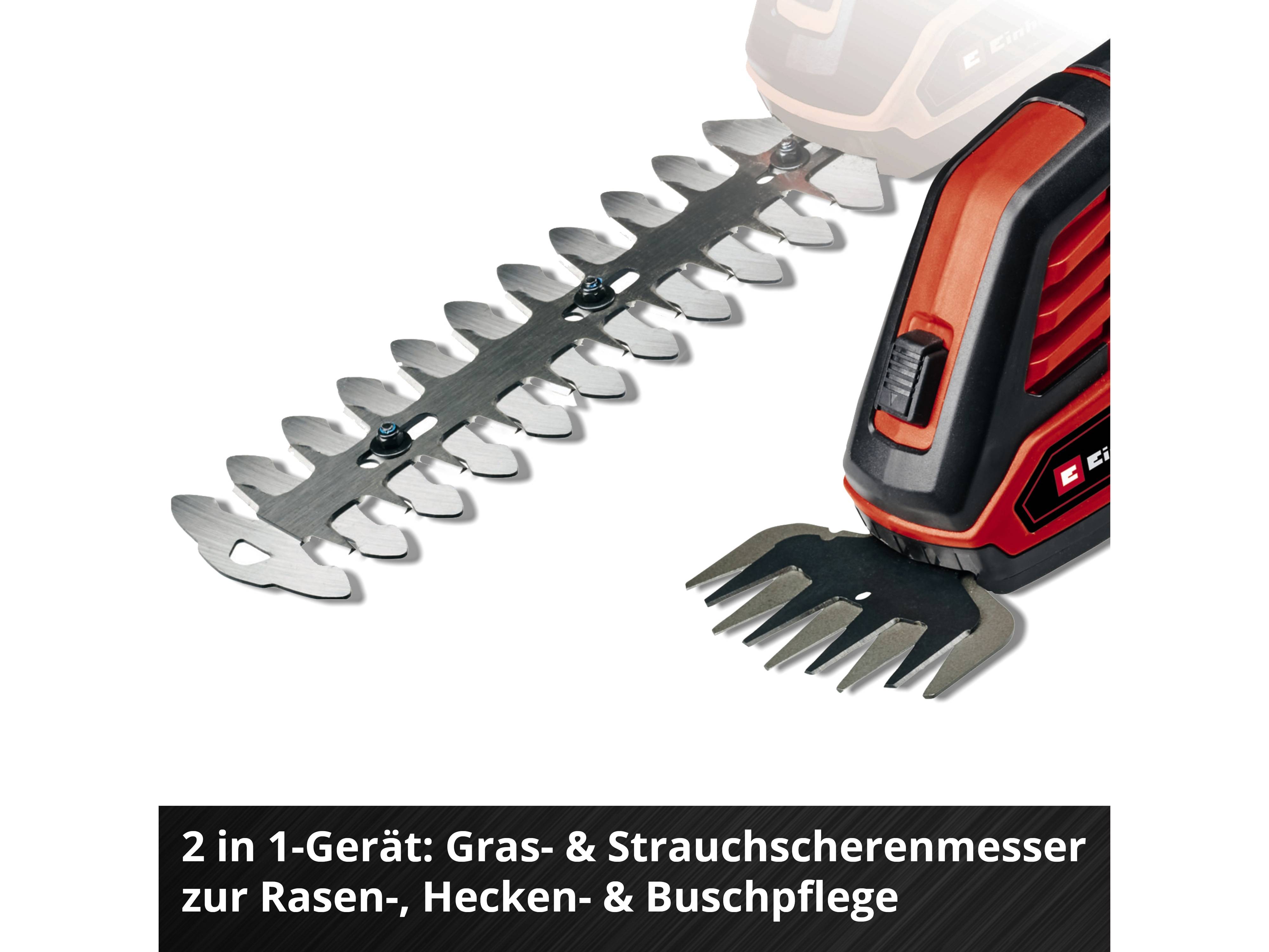 EINHELL Akku-Gras- und Strauchschere GE-CG 18/100 Li - Solo