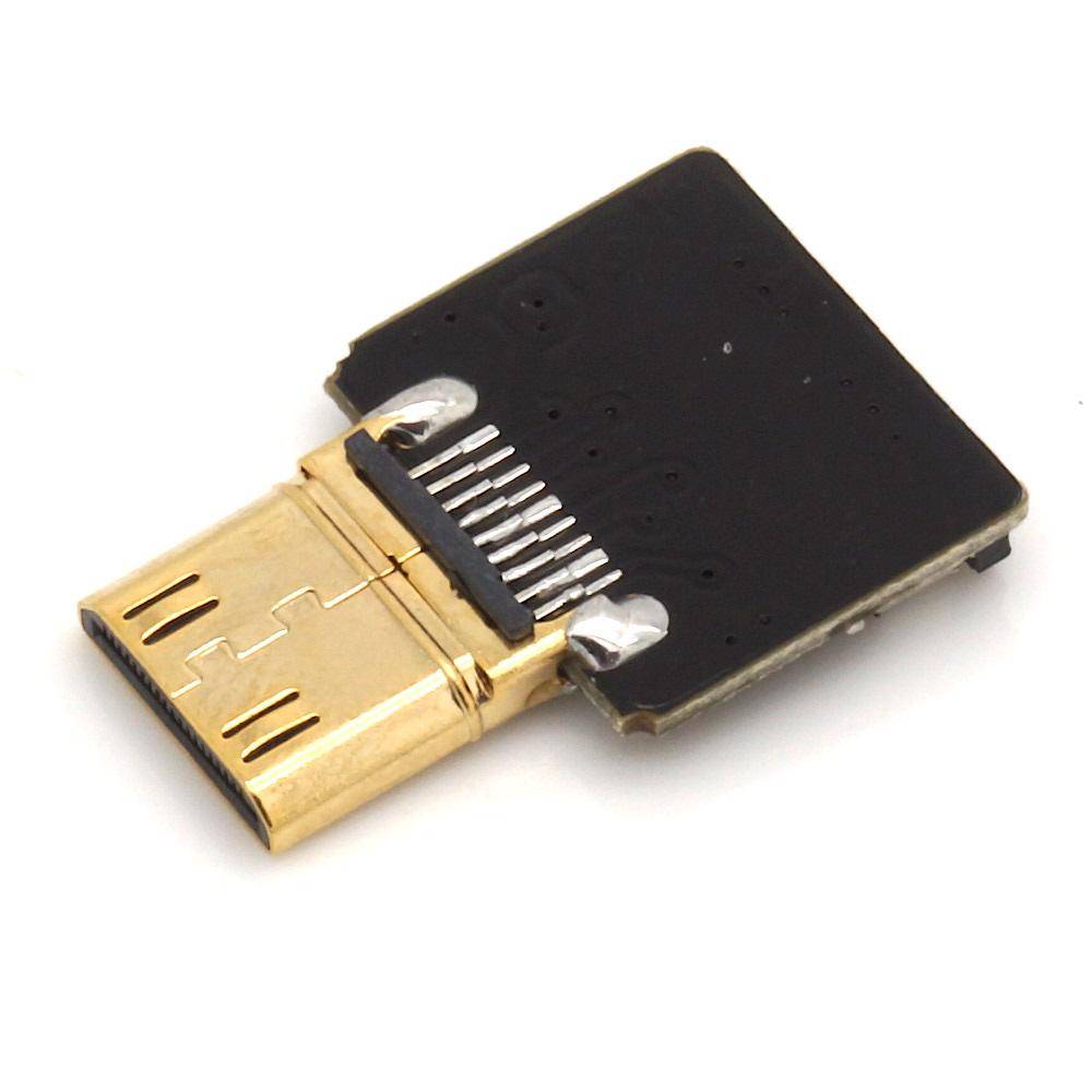 Adapter für DIY HDMI Kabel - Anschluss: Mini Typ C Stecker - Ausführung: gerade