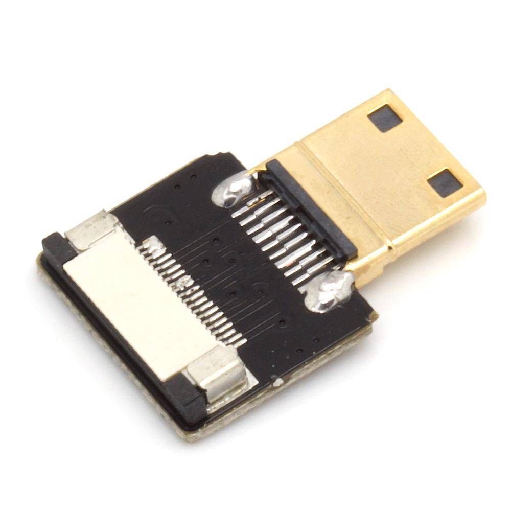 Adapter für DIY HDMI Kabel - Anschluss: Mini Typ C Stecker - Ausführung: gerade