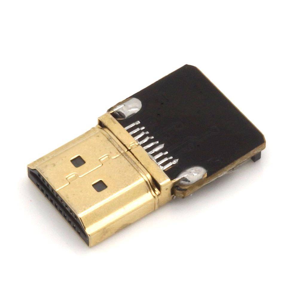 Adapter für DIY HDMI Kabel - Anschluss: Typ A Stecker - Ausführung: gerade