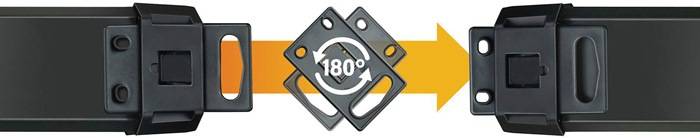 Steckdosenleiste Premium-Line 6-fach L.53cm Kabel-L.3m schwarz/lichtgrau