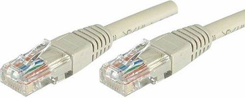 Patchkabel Cat.5e, U/UTP, grau, 1,0 m