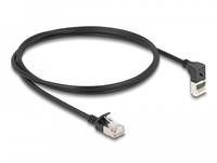 Delock - Netzwerkkabel - RJ-45 (M) nach oben angewinkelt zu RJ-45 (M)