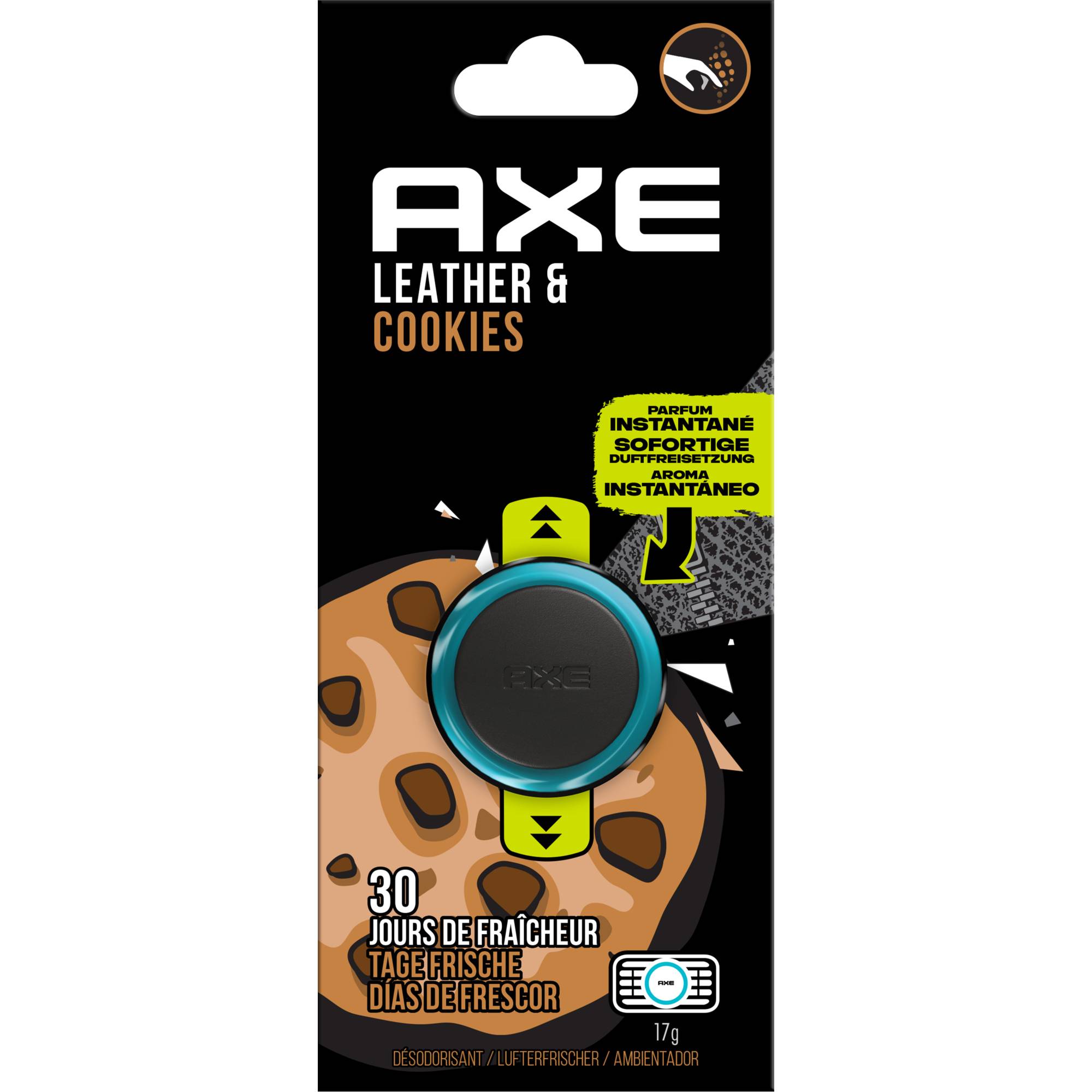 AXE Auto-Lufterfrischer Mini Vent E303720601 Leather & Cookies
