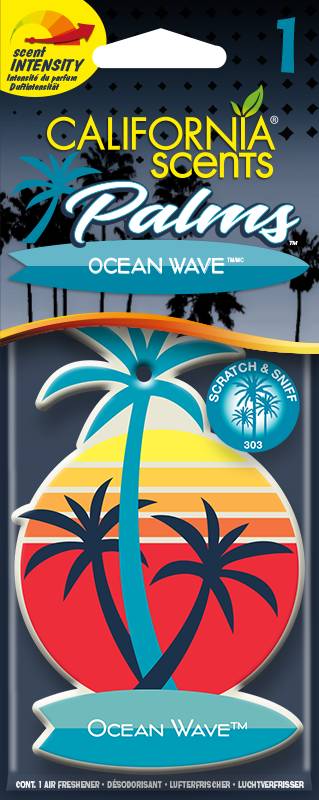 California Scents Palme - Ocean Wave (1er Blister)