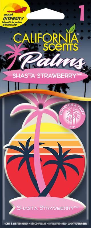 California Scents Palme - Shasta Strawberry (1er Blister)