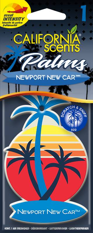 California Scents Palme - Newport New Car (1er Blister)
