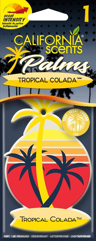 California Scents Palme - Tropical Colada (1er Blister)