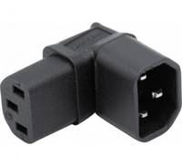 EXERTIS CONNECT - CUC Exertis Connect 809081, C14, C13, Abgewinkelt, Abgewinkelt, 250 V, 10 A