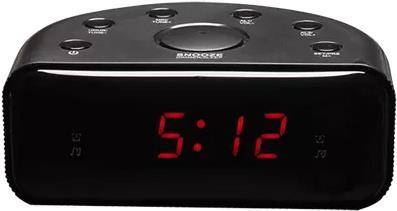 Inter Sales Clock Radio Black| FM - Schwarz