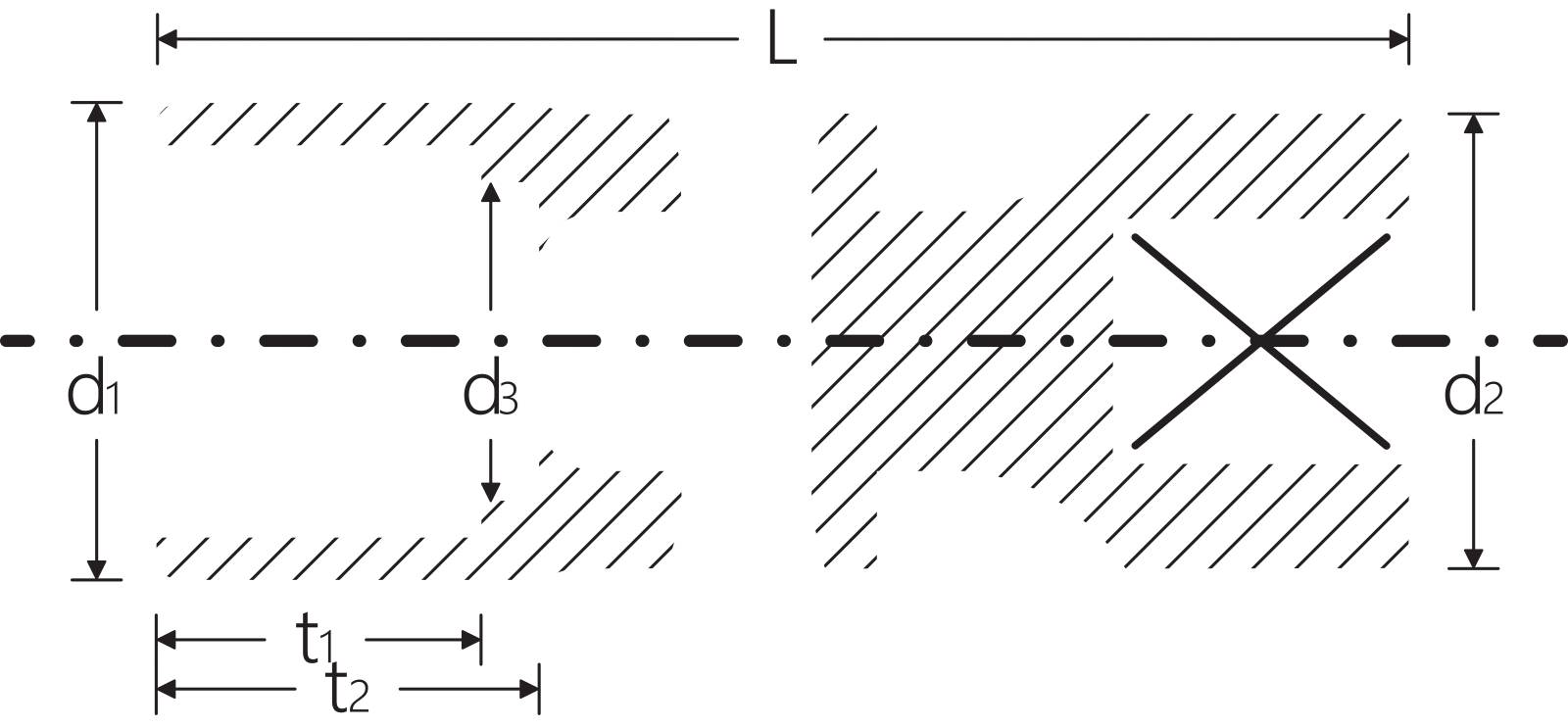 3/8" Gelenk-Steckschlüsseleinsatz SW 11/16" L.46mm