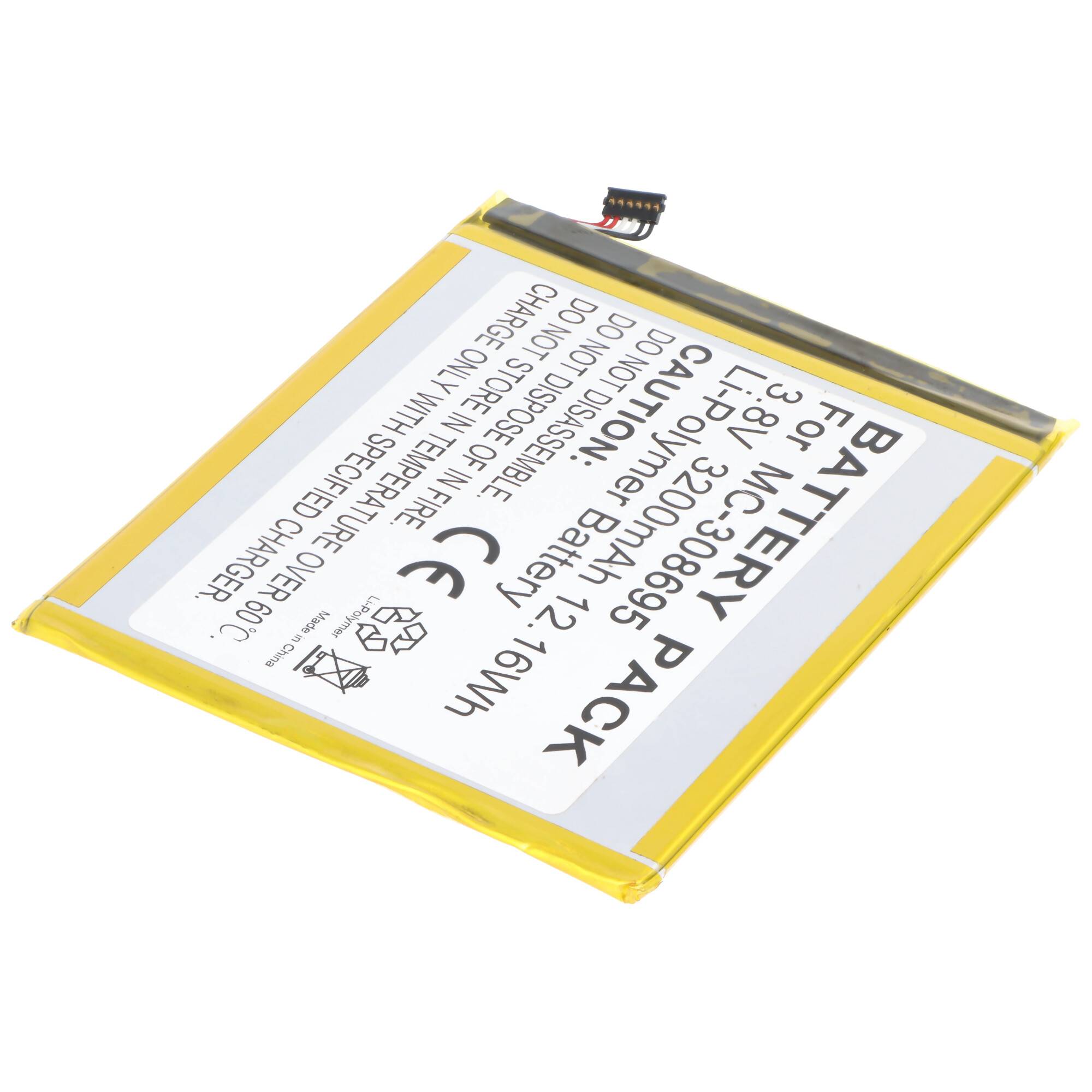 Akku passend für AMA Kindle Fire 7 9th gen., Li-Polymer, 3,8V, 3200mAh, 12,2Wh