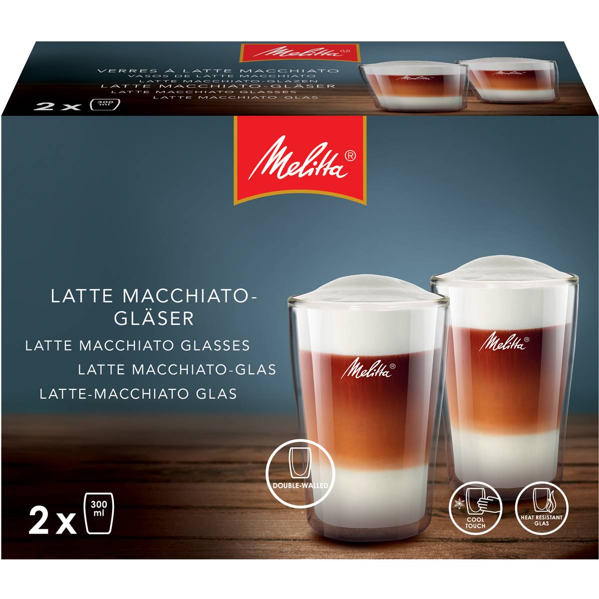 Gläser Pour Over Doppelwandig 300ml