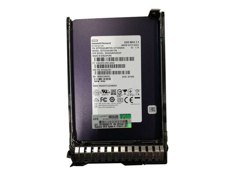 HPE - SSD - Mixed Use - 480 GB - Hot-Swap - 2.5"" SFF (6.4 cm SFF)
