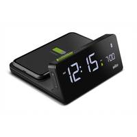 Braun BC21, Digitaler Wecker, Rechteck, Schwarz, 12/24 h, Summer, LCD