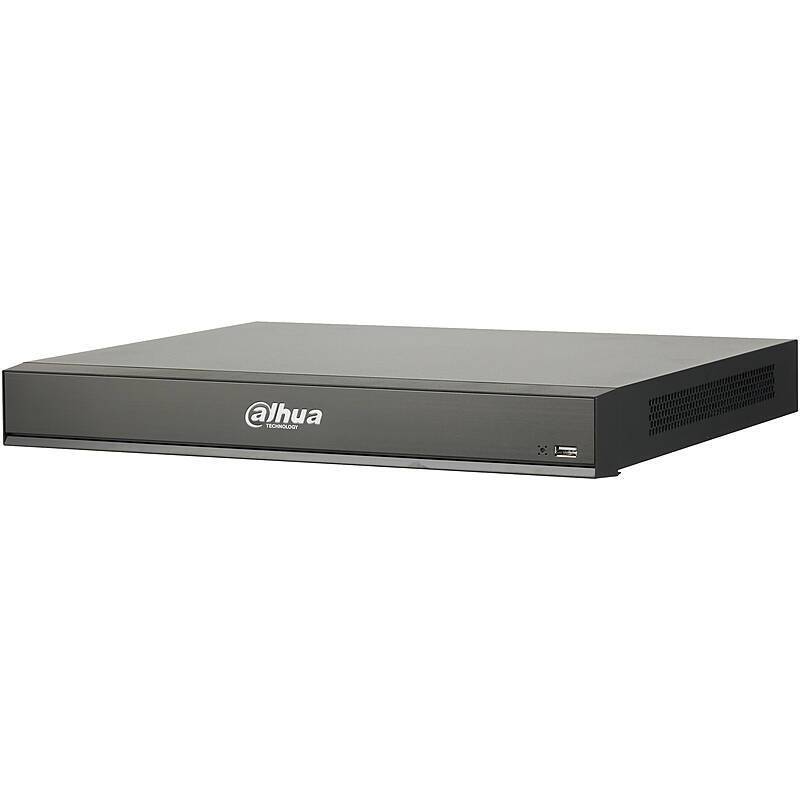 Dahua NVR5216-16P-I 16-Kanal NVR, PoE, HDMI/VGA, NVR(4K Ultra HD max. Bildauflösung) | Features:mit PoE-Switch (Stromve