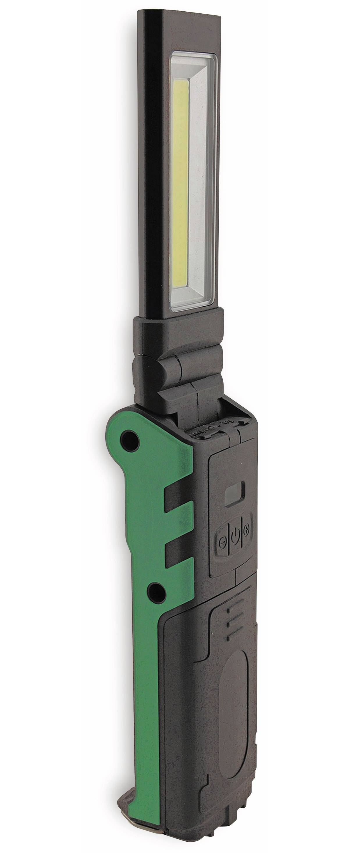 CHILITEC LED-Arbeitsleuchte FlapLED 500, 14 W, 400 lm, Li-Ion Akku, klappbar