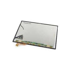 Eine Touchscreen-Digitizer-Komponente für ein elektronisches Gerät, das einen rechteckigen, dünnen Glasbildschirm mit angebrachten Bandkonnektoren zeigt.