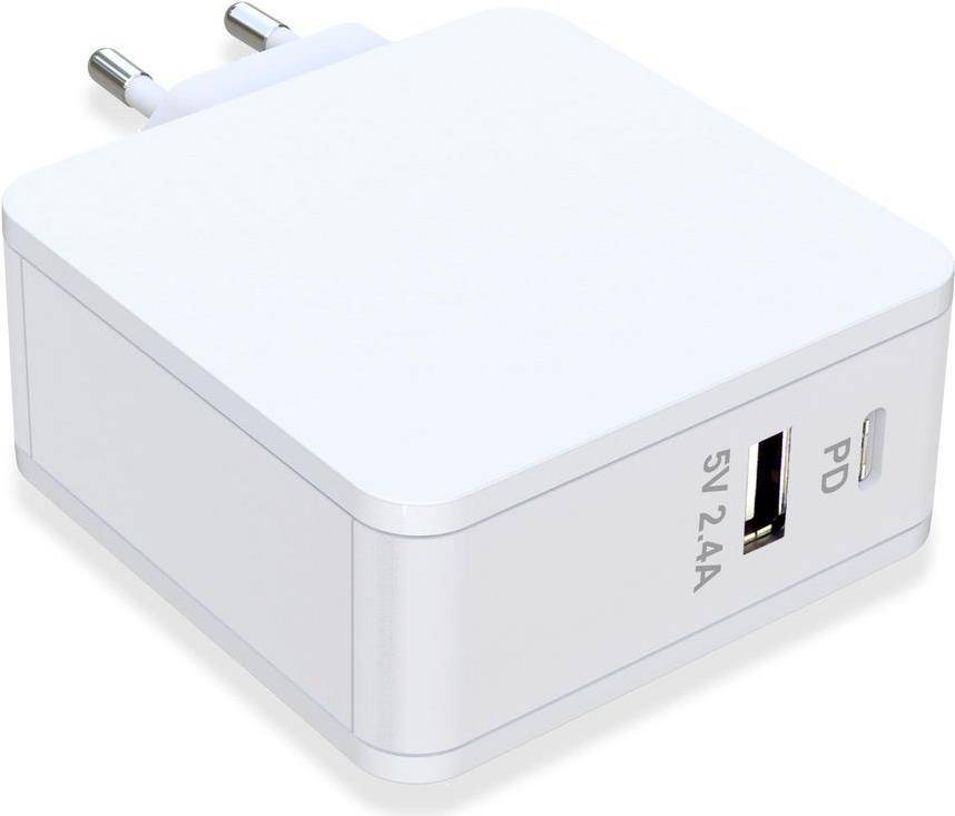 CoreParts MBXAP-AC87USBC Ladegerät für Mobilgeräte Weiß Indoor (MBXAP-AC87USBC)