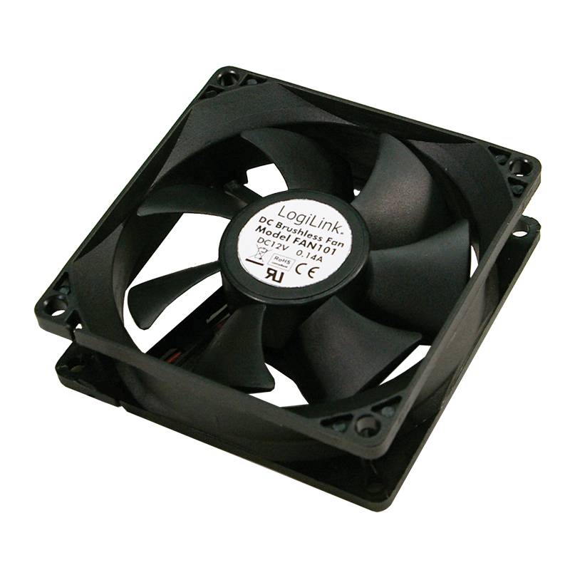 Logilink Lüfter 120*120*25 31,3 dB schwarz m. Y-K Multimedia-Technik