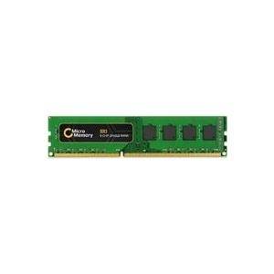 Ein grünes Computer-RAM-Modul mit einem schwarzen Etikett mit der Aufschrift 