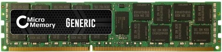 Ein RAM-Modul mit einem schwarzen Etikett, auf dem das Wort E-RIC angezeigt wird