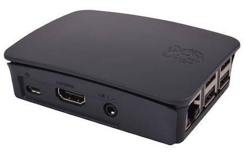 offizielles Raspberry Pi Gehäuse schwarz/grau für 3 Modell B / B+