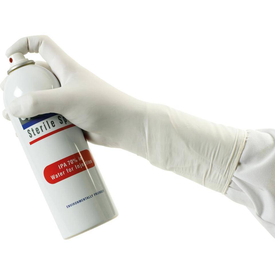 SHIELDskin™ XTREME Sterile White Nitrile 330 DI+, ISO 5-9, Größe 6.0, 20 Paar/VE