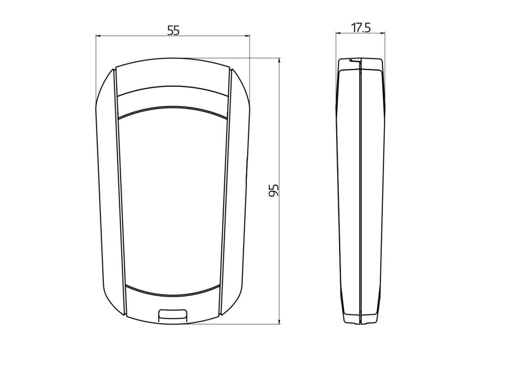 BEG Brück Electronic IR-Fernbedienung 93067