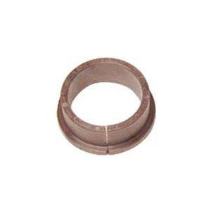 Ein kleines, zylindrisches, bronzefarbenes Gleitlager mit einem Schlitz auf einer Seite, das typischerweise in mechanischen Anwendungen zur Reibungsreduzierung verwendet wird.