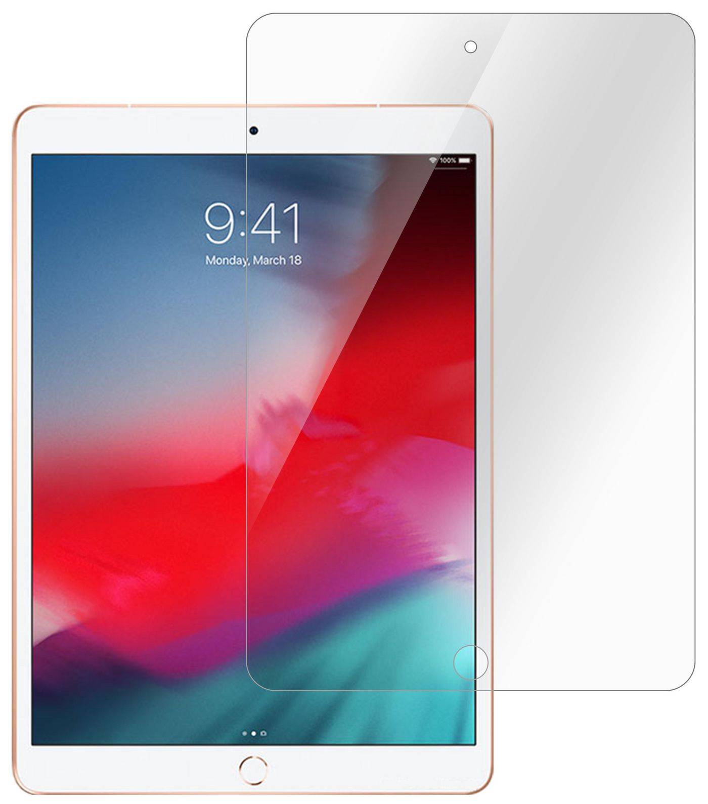 iPad Air 10.5 2019/Pro 10.5 Clear Titan Shield.