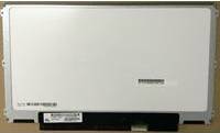 Ein Laptop-Bildschirm-Panel von Samsung, Modell LTN156AT19, von hinten gezeigt mit sichtbarer Markenbezeichnung und Modellinformationen.