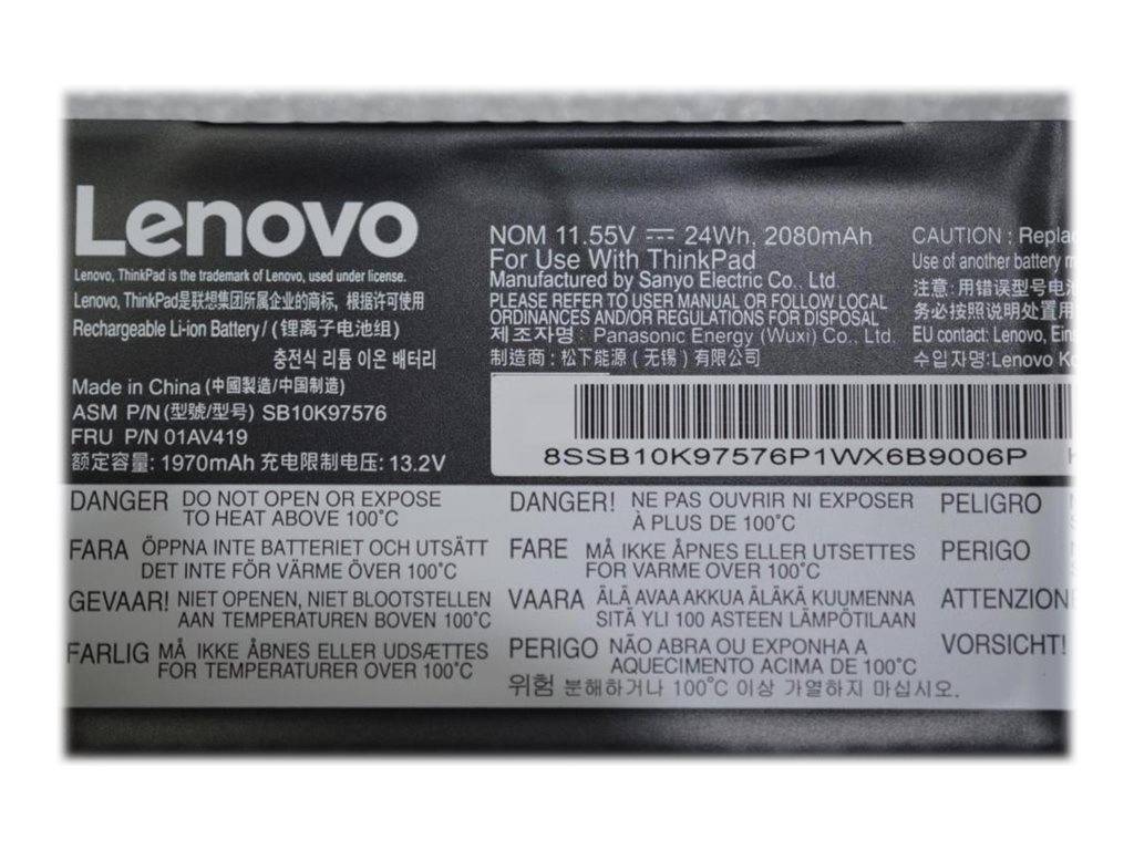 Lenovo - Laptop-Batterie - Lithium-Ionen - 3 Zellen