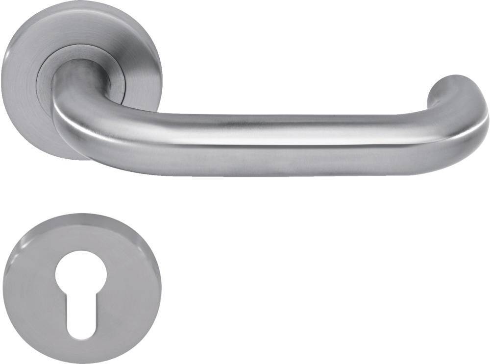 Format Puri Drückergarnitur mit Rosette TS 38-56mm PZ ER matt