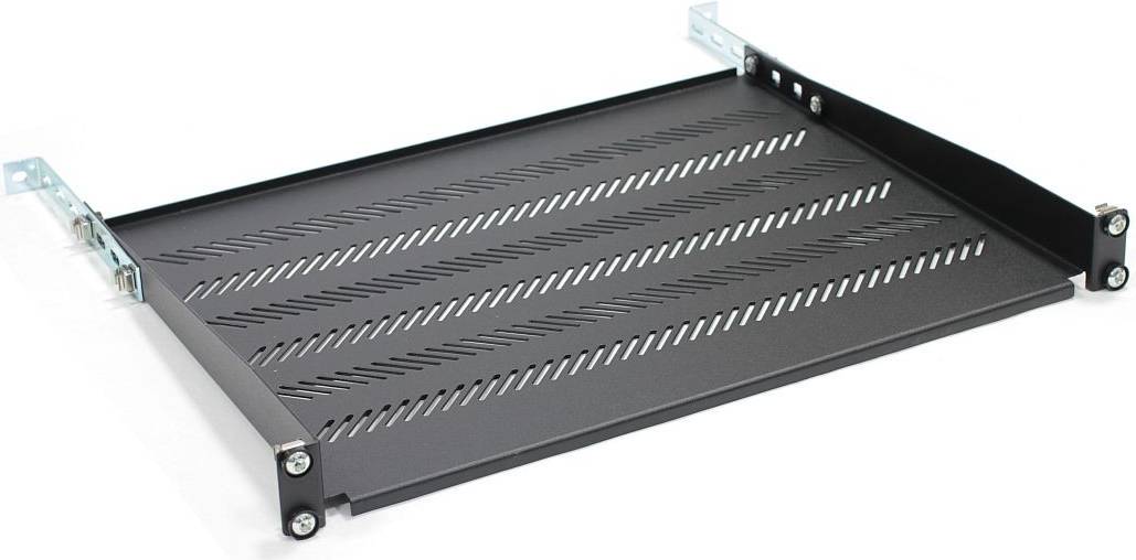 Shelf 1U, 350mm black (TN-19-350-1U-BK)