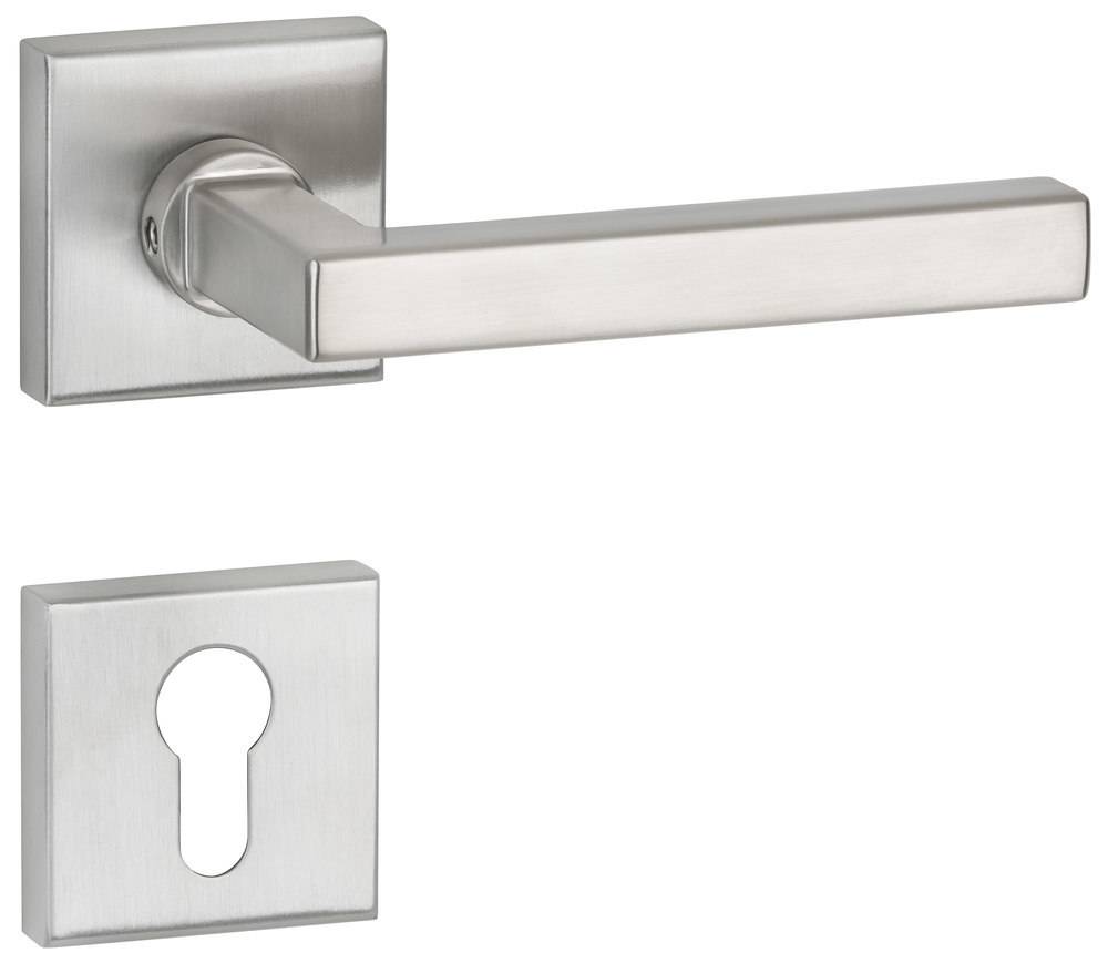 Hermat ZT - Drückergarnitur 1835 SQUARE *1835/2311.SC.PZ-60*