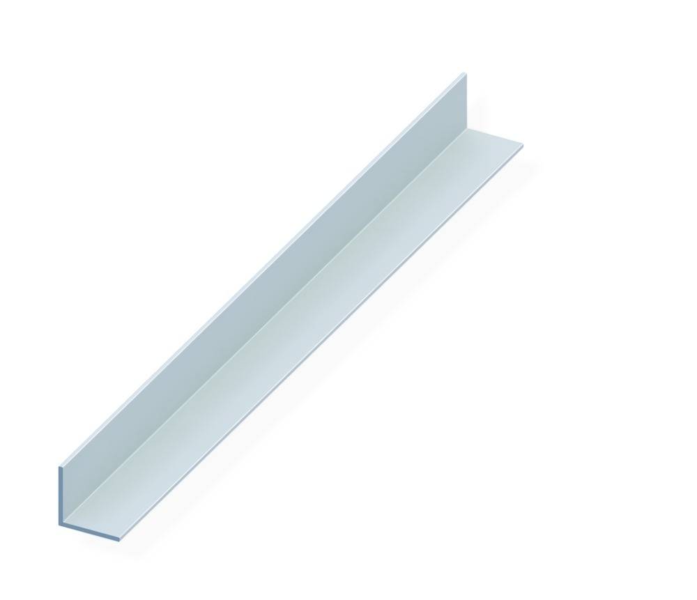 Vormann Alu Winkelprofil 40x40x2 mm, silber elox. 1000 mm lang