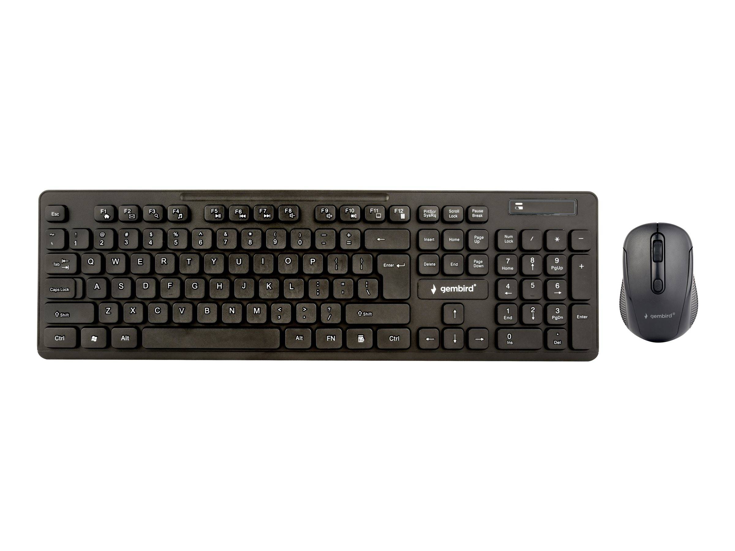 Gembird Tastatur-und-Maus-Set - kabellos - 2.4 GHz