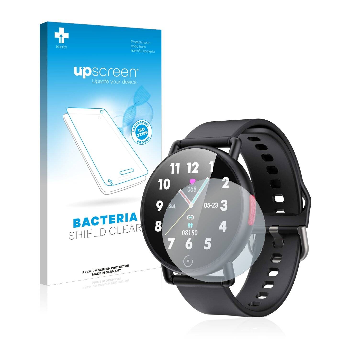 upscreen Bacteria Shield Clear Premium Antibakterielle Displayschutzfolie für AGPtek