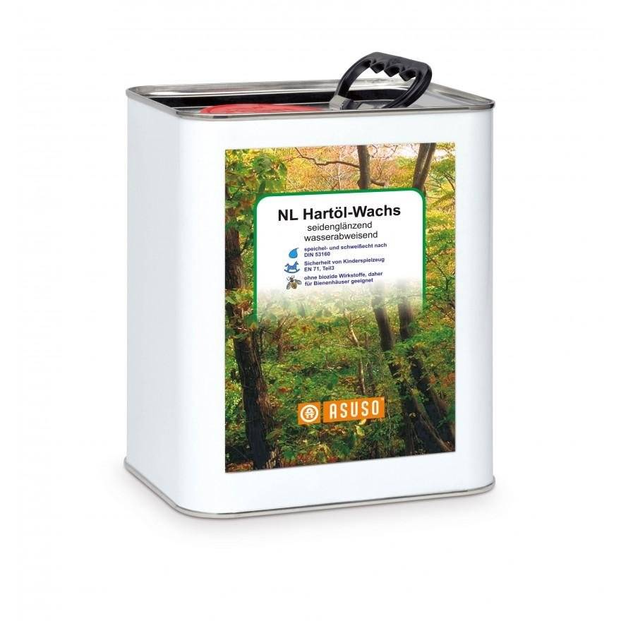 Asuso NL Hartöl-Wachs seidenglänzend 0,75 Liter
