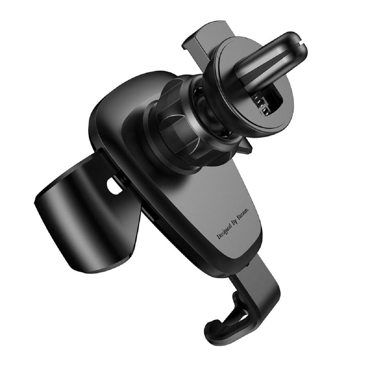 Baseus Gravity Car Mount 4-6 "Schwerkraft-Autohalterung für Telefonlüfter schwarz (SUYL-01)