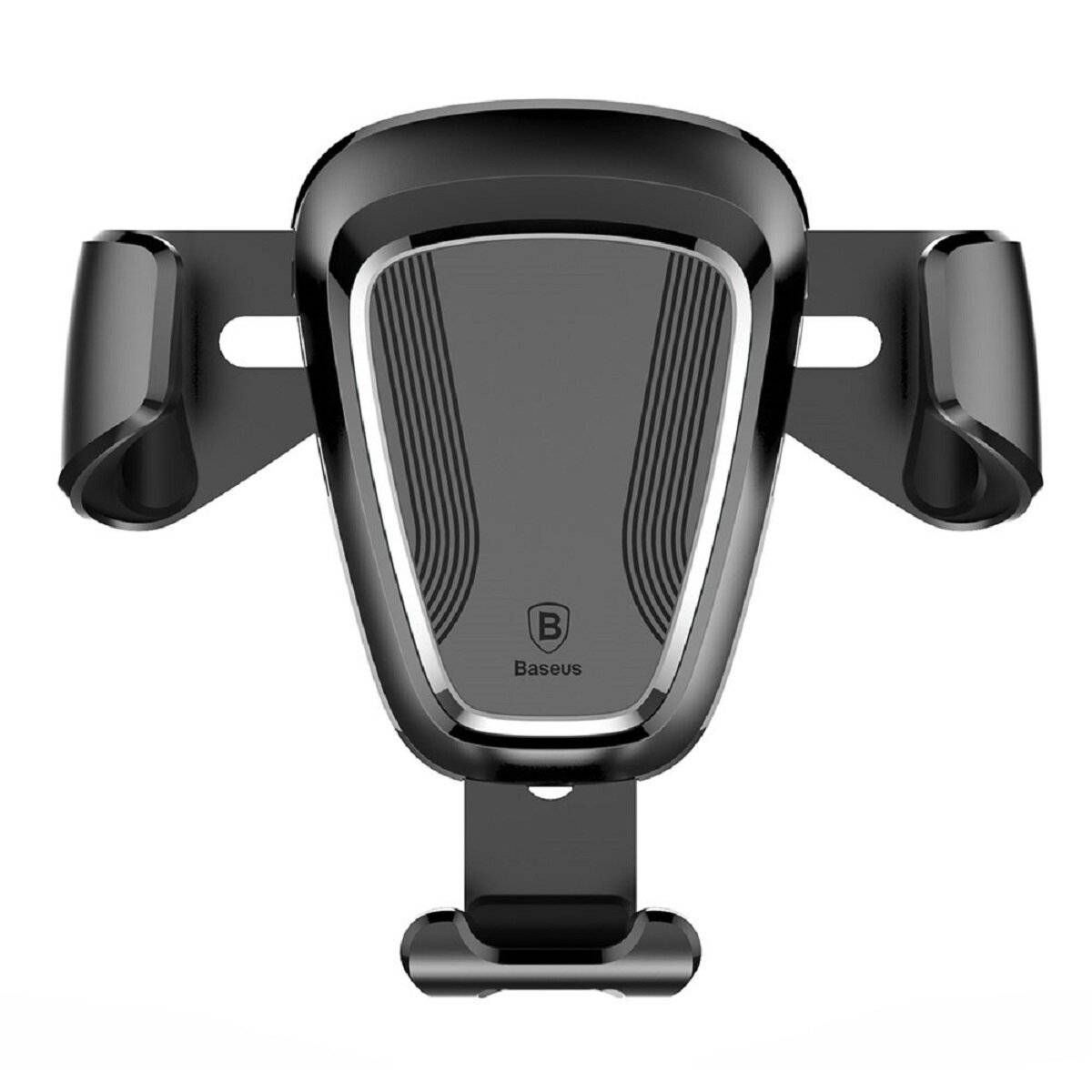 Baseus Gravity Car Mount 4-6 "Schwerkraft-Autohalterung für Telefonlüfter schwarz (SUYL-01)