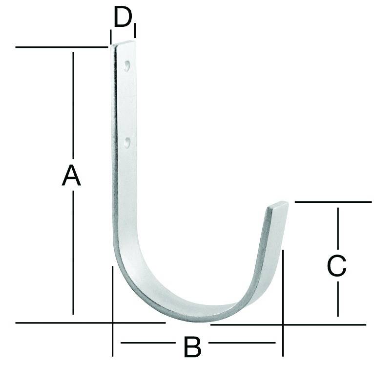 Vormann Hängs dran Universalhaken 87X32X39X15 verzinkt