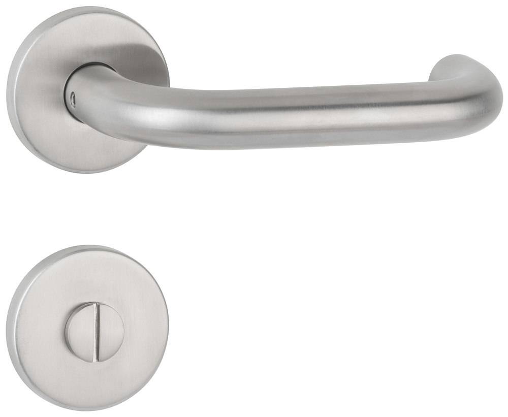 Hermat BAD Drückergarnitur 1801 BASIC 01 - Klasse 4 *1801.KL4/2073.M/RW.BAD-60*